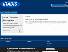 Tablet Screenshot of iradis.org